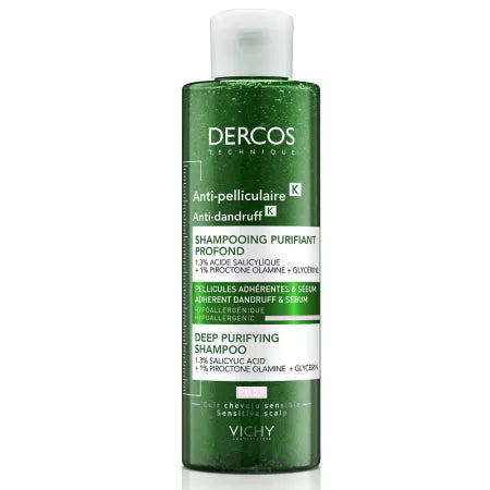 SAMPON ANTIMATREATA PURIFICATOR DERCOS K, 250 ML, VICHY