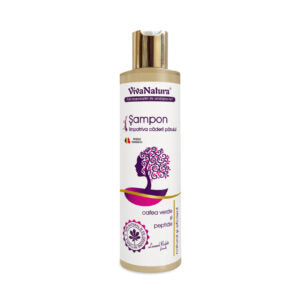 Șampon împotriva căderii părului cu cafea verde și peptide 250 ml – Leonard Radutz Formula – VivaNatura