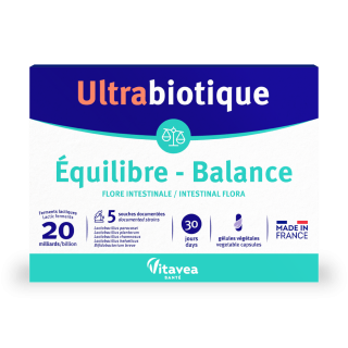Ultrabiotique Équilibre, Probiotic microbiom