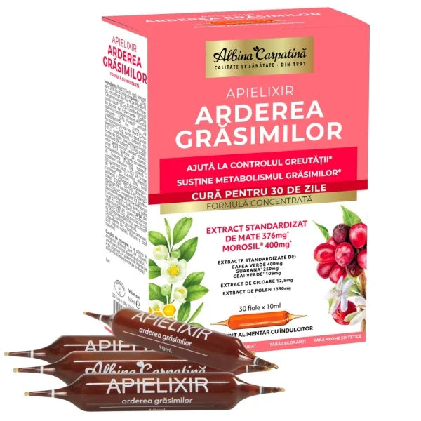 Apielixir Arderea grăsimilor x 30 de fiole