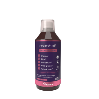 MANHAĒ DRAINEUR EXPERT soluție detoxifiere, pierdere în greutate, antioxidantă x 500 ml