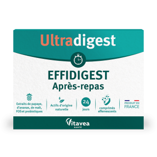 Ultradigest Effidigest Après Repas, Digestie și colon, 24 comprimate efervescente