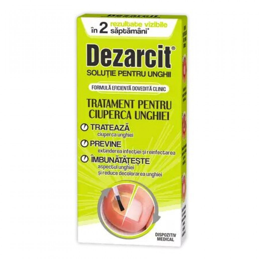 Solutie pentru tratament ciuperca unghiei, 5ml, Dezarcit