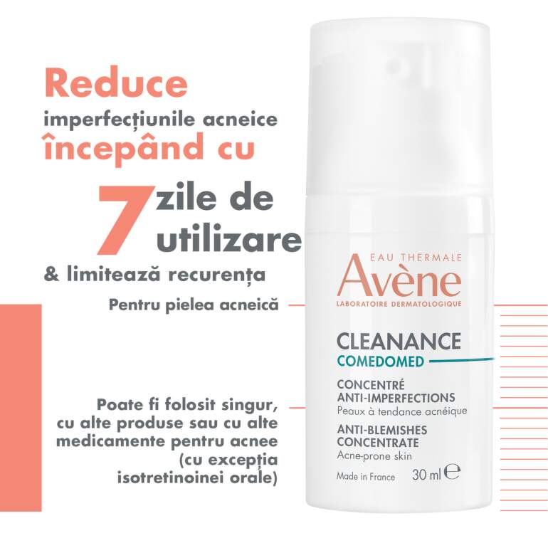 AVENE CLEANANCE COMEDOMED CONCENTRAT ANTIIMPERFECTIUNI 30ML