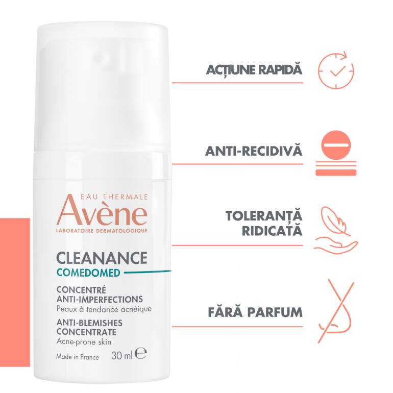AVENE CLEANANCE COMEDOMED CONCENTRAT ANTIIMPERFECTIUNI 30ML