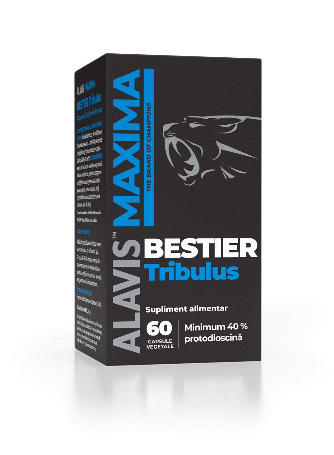 ALAVIS™ MAXIMA BESTIER TRIBULUS, 60 CAPSULE VEGETALE