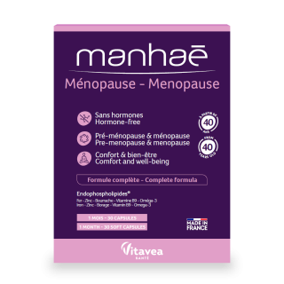 Manhaé Ménopause X 30 capsule vegetale
