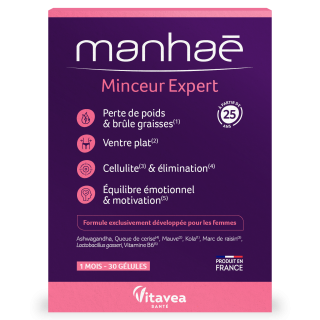 Manhaé Minceur Expert X 30 capsule vegetale
