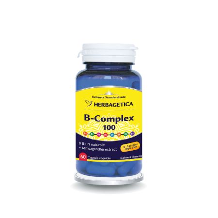 B-COMPLEX 100 60 CAPSULE HERBAGETICA