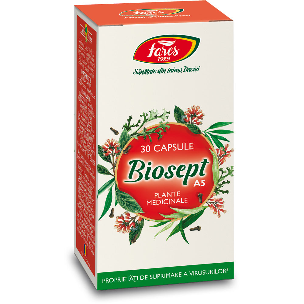 BIOSEPT A5 30 CAPSULE FARES