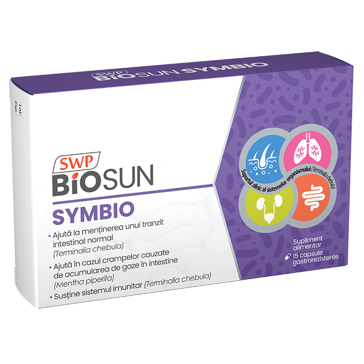 BIOSUN SYMBIO, 15 CAPSULE, SUN WAVE PHARMA