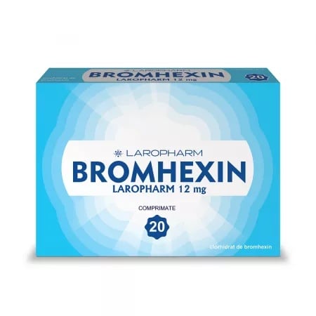 Bromhexin 12mg, 20 comprimate, Laropharm