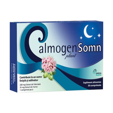 CALMOGEN PLANT SOMN 30 COMPRIMATE OMEGA PHARMA