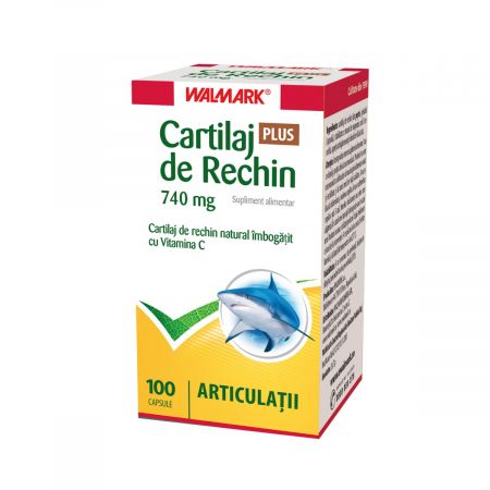 CARTILAJ DE RECHIN 100 CAPSULE WALMARK
