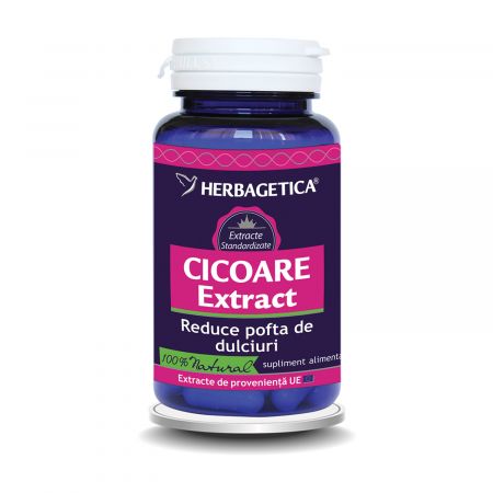 CICOARE EXTRACT 60 CAPSULE HERBAGETICA
