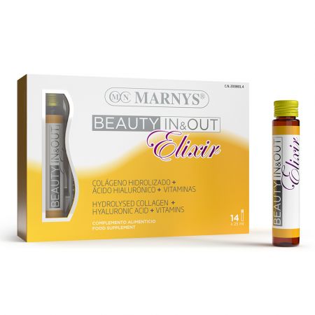 SUPLIMENT NUTRICOSMETIC CU COLAGEN BEAUTY IN & OUT ELIXIR 14 FIOLE MARNYS