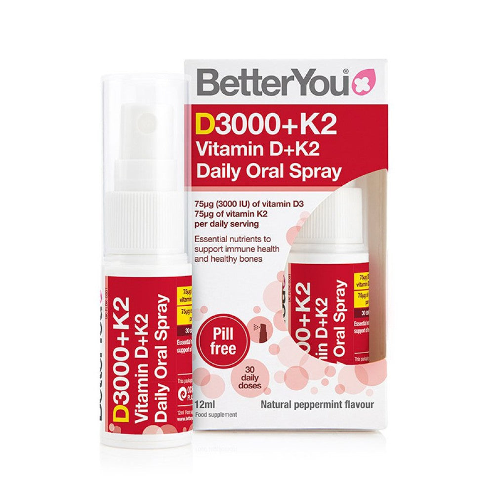 D3000+K2 Oral Spray x 12 ml