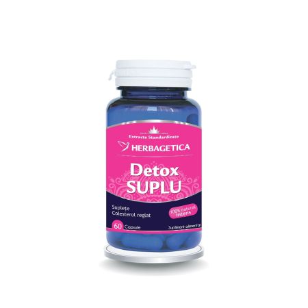 DETOX SUPLU 60 CAPSULE HERBAGETICA