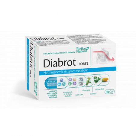 DIABROT FORTE 30 CAPSULE ROTTA NATURA