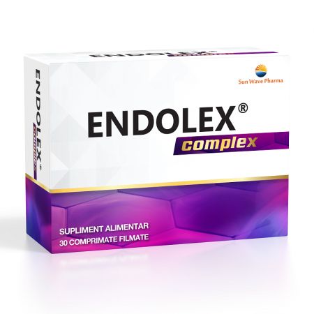 ENDOLEX COMPLEX, 30 COMPRIMATE FILMATE, SUN WAVE PHARMA