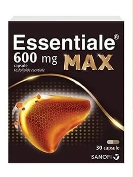 Essentiale Max 600mg, 30 capsule, Opella