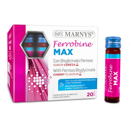 FERROBINE MAX CU FIER ZINC SI VITAMINE 20 FIOLE MARNYS