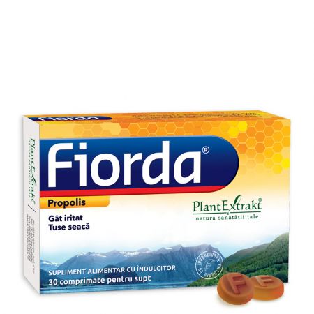 FIORDA CU AROMA DE PROPOLIS 30 COMPRIMATE PLANT EXTRAKT