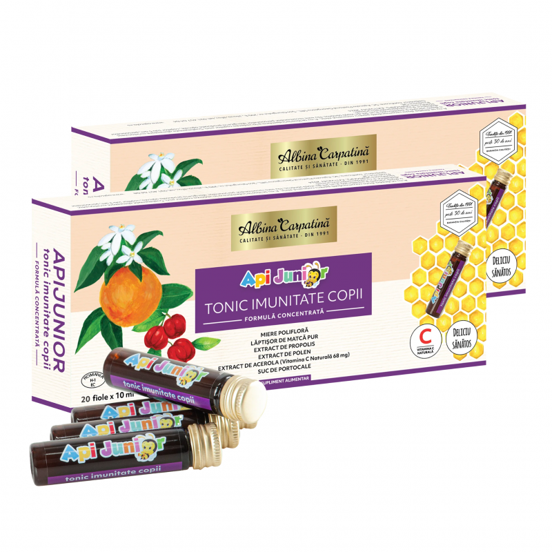 ApiJunior Tonic Imunitate fiole X 10ml