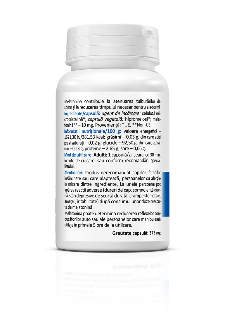 Melatonin Forte 10 mg X 30 capsule