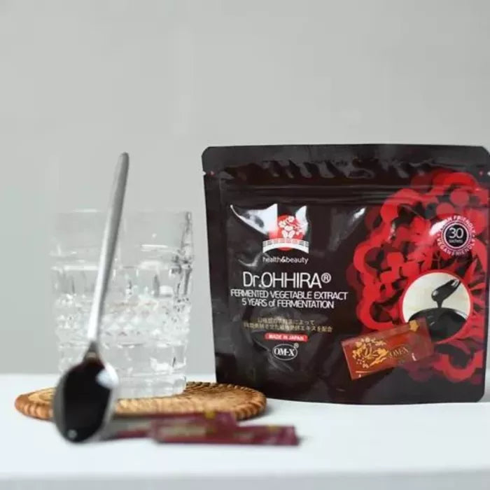 Dr.Ohhira® Extract de legume fermentate 5 ani cu OM-X®, 30 plicuri – detalii produs