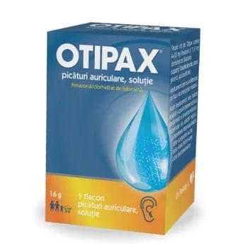 Otipax picaturi auriculare, 16g, Dr. Reddys