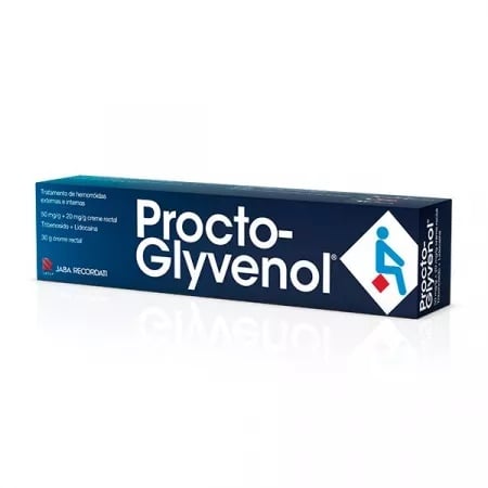 Procto-Glyvenol crema rectala 50mg + 20mg/g, 30g, Recordati