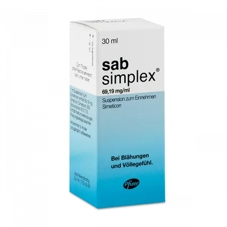 SAB SIMPLEX X 1 SUSP. ORALA PFIZER EUROPE MA EEI
