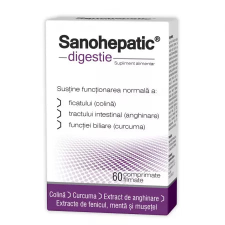 SANOHEPATIC DIGESTIE X 60