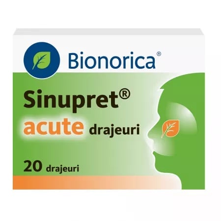 Sinupret acute, 20 comprimate, Bionorica