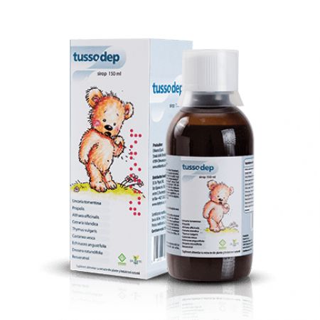 SIROP DE TUSE PENTRU COPII TUSSODEP 150 ML DR. PHYTO