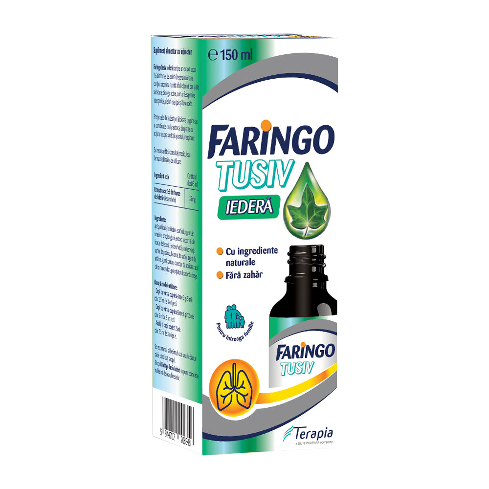 SIROP FARINGO TUSIV IEDERA 150 ML TERAPIA