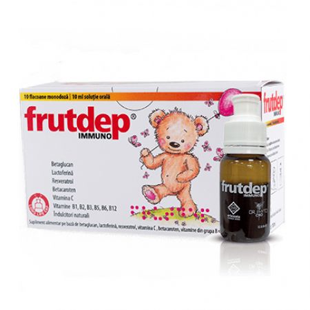 SOLUTIE ORALA FRUTDEP IMMUNO 10 FLACOANE DR. PHYTO