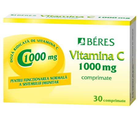 VITAMINA C 1000 MG 30 COMPRIMATE BERES