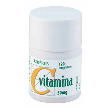 VITAMINA C 50 MG 120 COMPRIMATE BERES