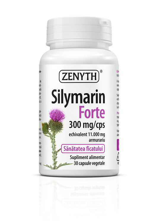 Silimarină Forte 300 mg, 30 capsule Zenyth