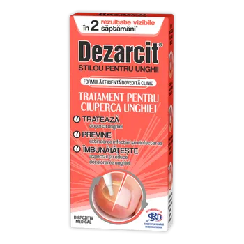 Dezarcit stilou pentru tratament ciuperca unghiei, 4 ml