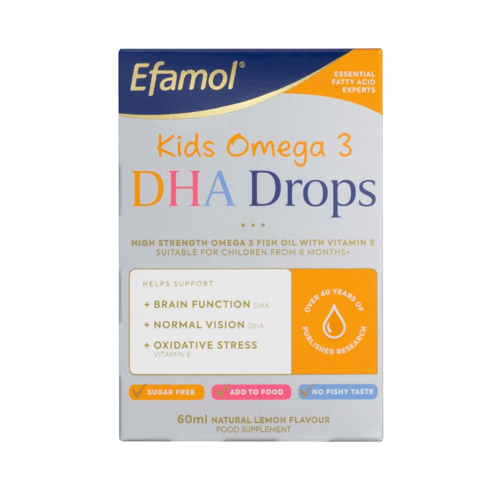Kids Omega 3 DHA Drops, 60 ml, Efamol, ambalaj