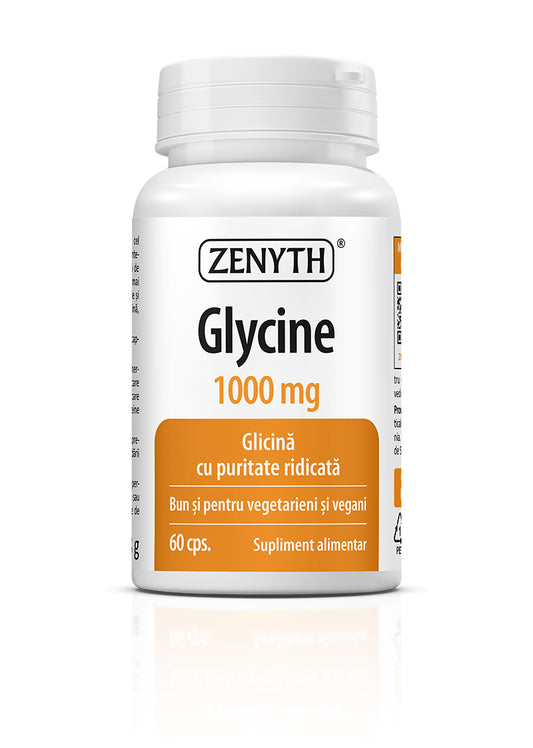 Glicină 1000 mg, 60 capsule Zenyth