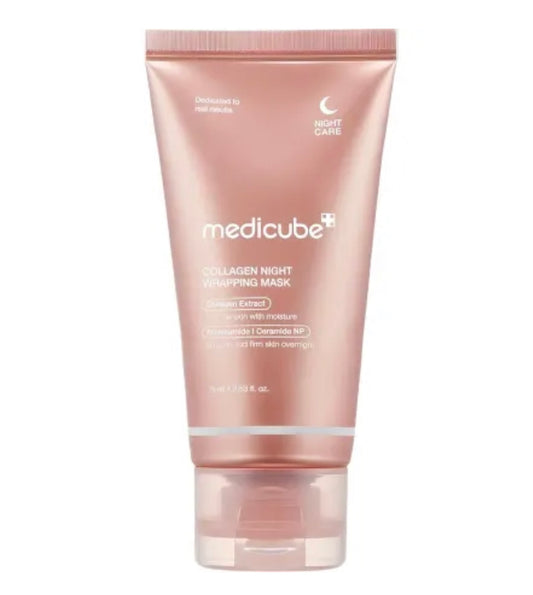 Medicube - Mască de noapte cu colagen, tip peel-off (se îndepărtează prin exfoliere) - Mască de noapte pentru fermitate - 75 ml