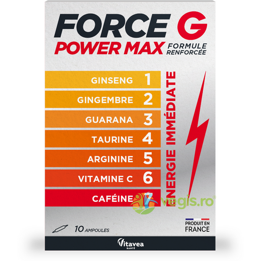 Force G Power Max x 10 fiole de baut