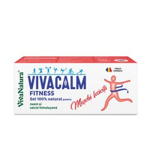 VivaCalm Fitness – Gel 100% natural pentru mușchi fericiți 100 ml – Leonard Radutz Formula – VivaNatura