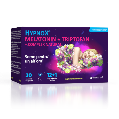 HYPNOX® MELATONIN + TRIPTOFAN + COMPLEX NATURAL x 30 CAPSULE, GOOD DAYS THERAPY