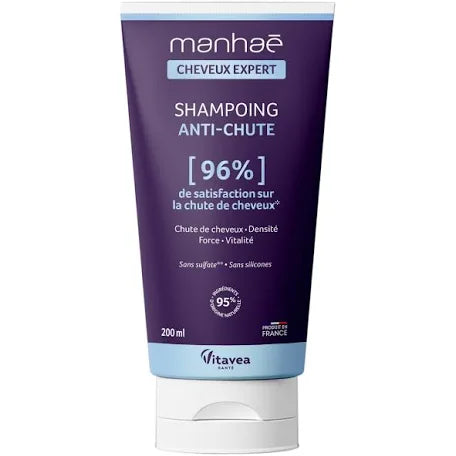 Manhaē Cheveux Expert Șampon, anti-căderea părului, 200 ml