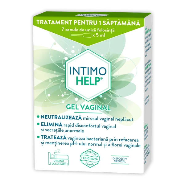 Intimohelp x 7 canule gel vaginal, Zdrovit